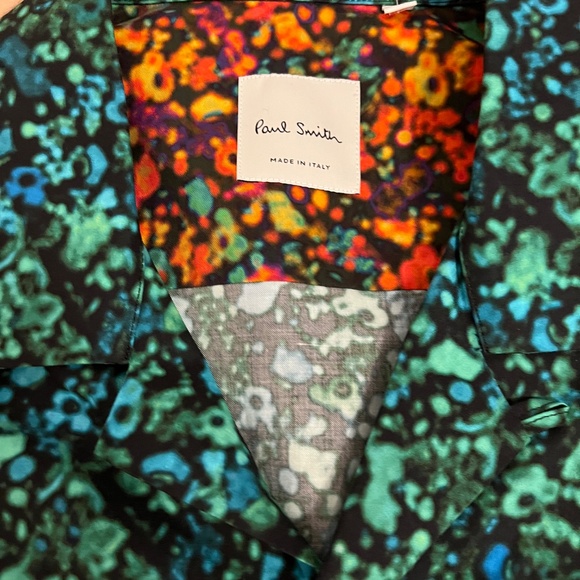 Paul Smith short sleeve button up shirt NWOT - Picture 2 of 2